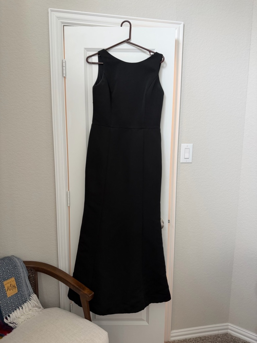 Amsale Black Eugenia Gown